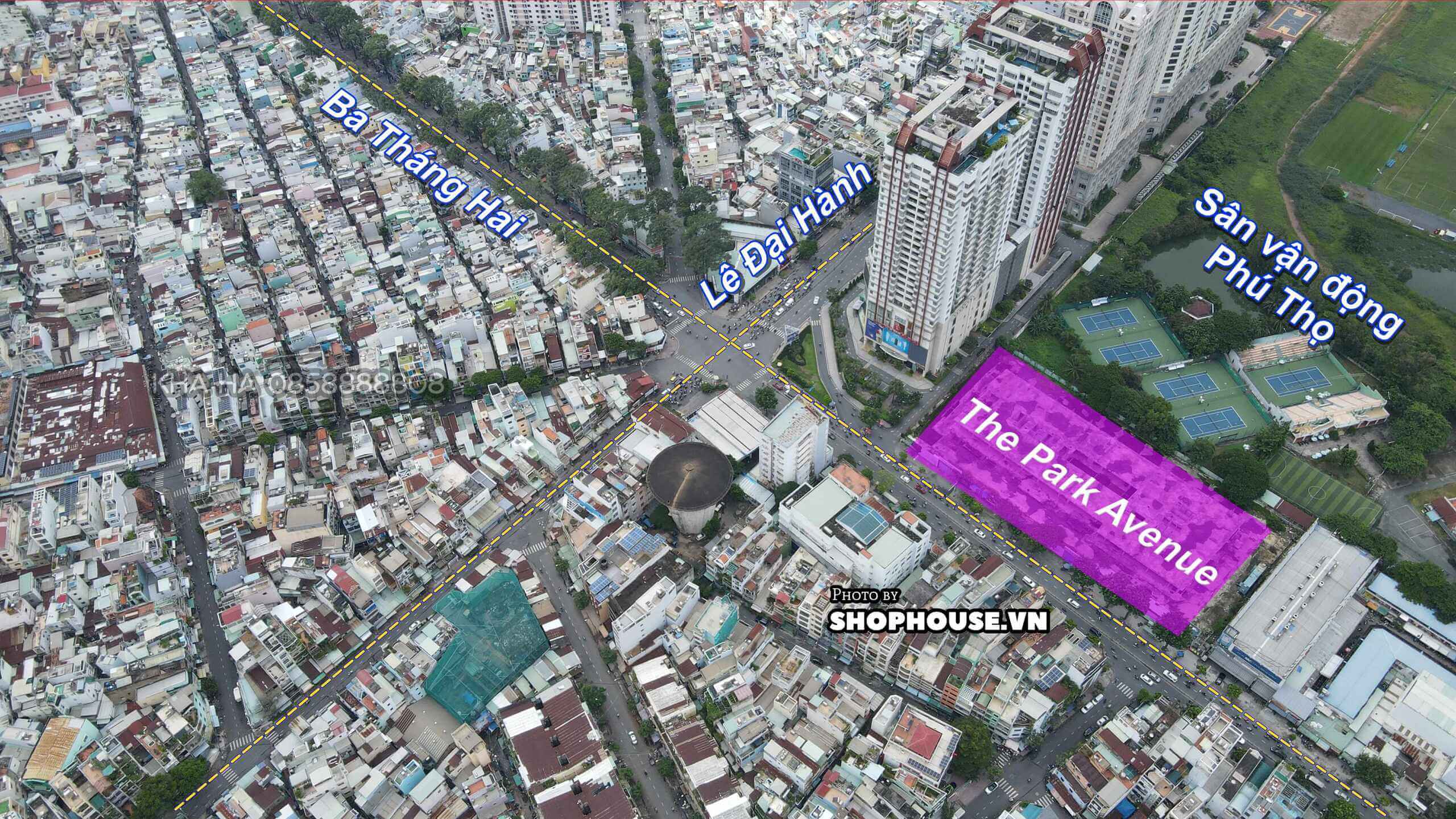 The Park Avenue sở hữu tọa độ kết nối hoàn hảo.