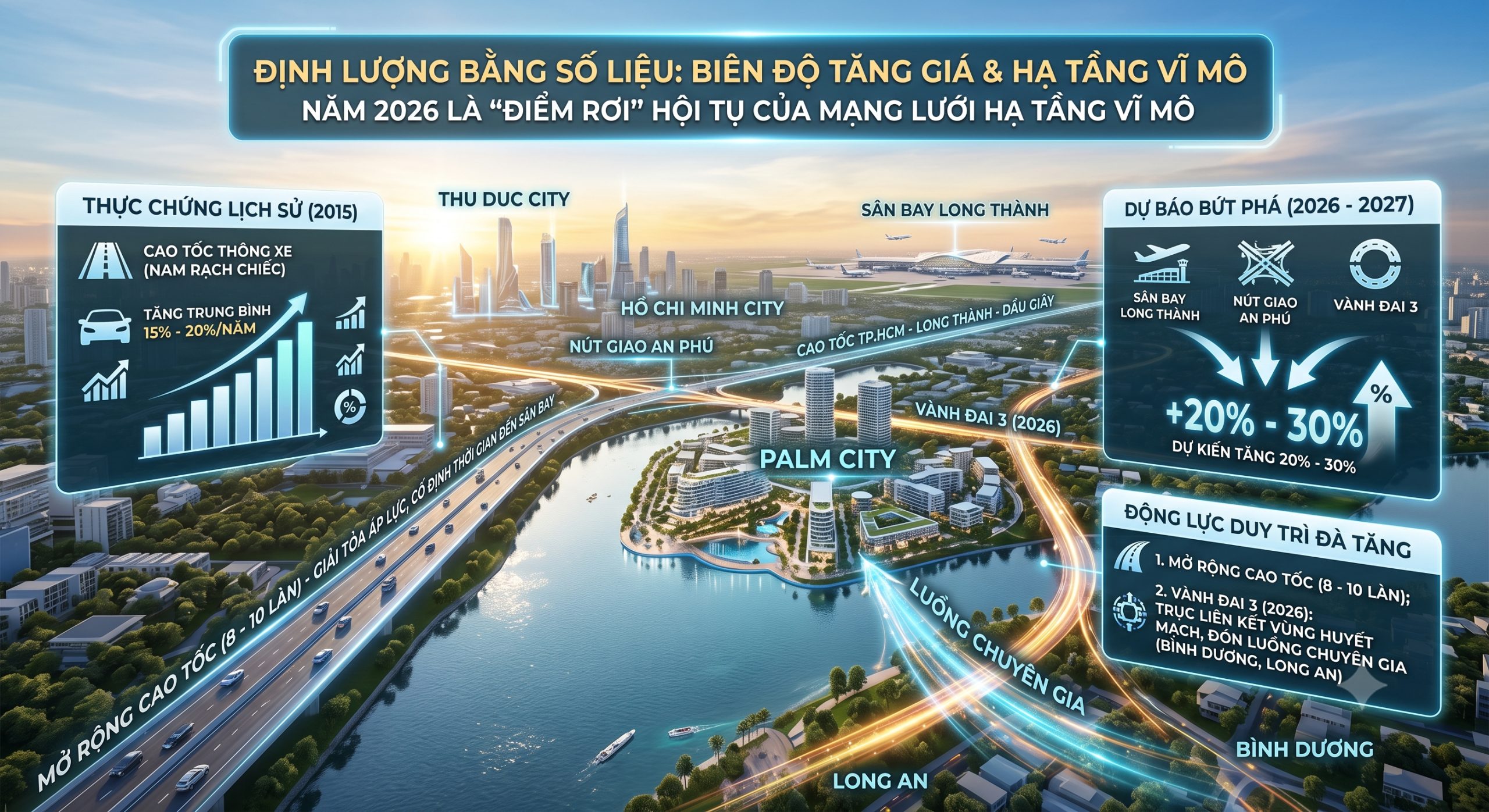 ĐỊNH LƯỢNG BẰNG SỐ LIỆU: BIÊN ĐỘ TĂNG GIÁ & HẠ TẦNG VĨ MÔ