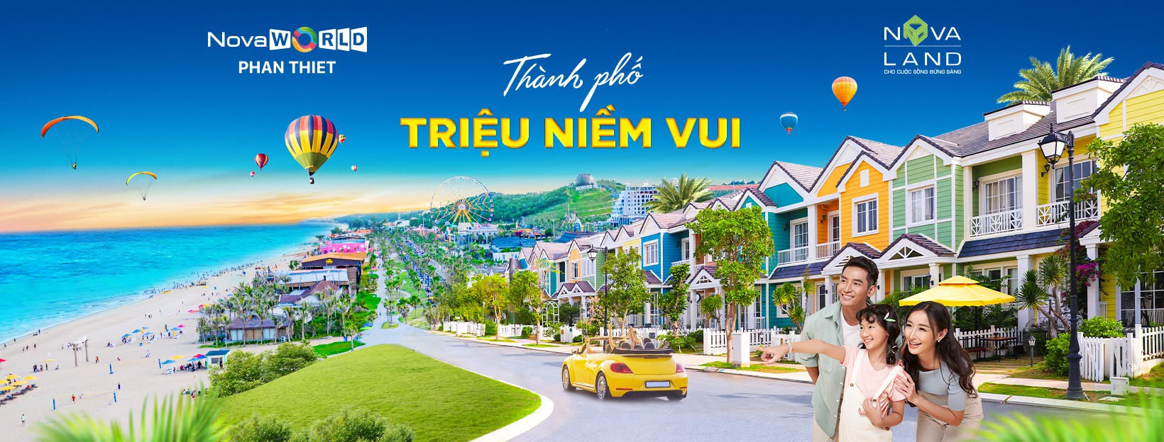 NovaWorld Phan Thiet với hành trình kết hợp golf, thể thao, nghỉ dưỡng và vui chơi.