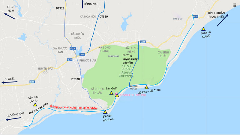 Đường ven biển Vũng Tàu được nâng cấp mở rộng với số vốn đầu tư hơn 7.000 tỷ đồng