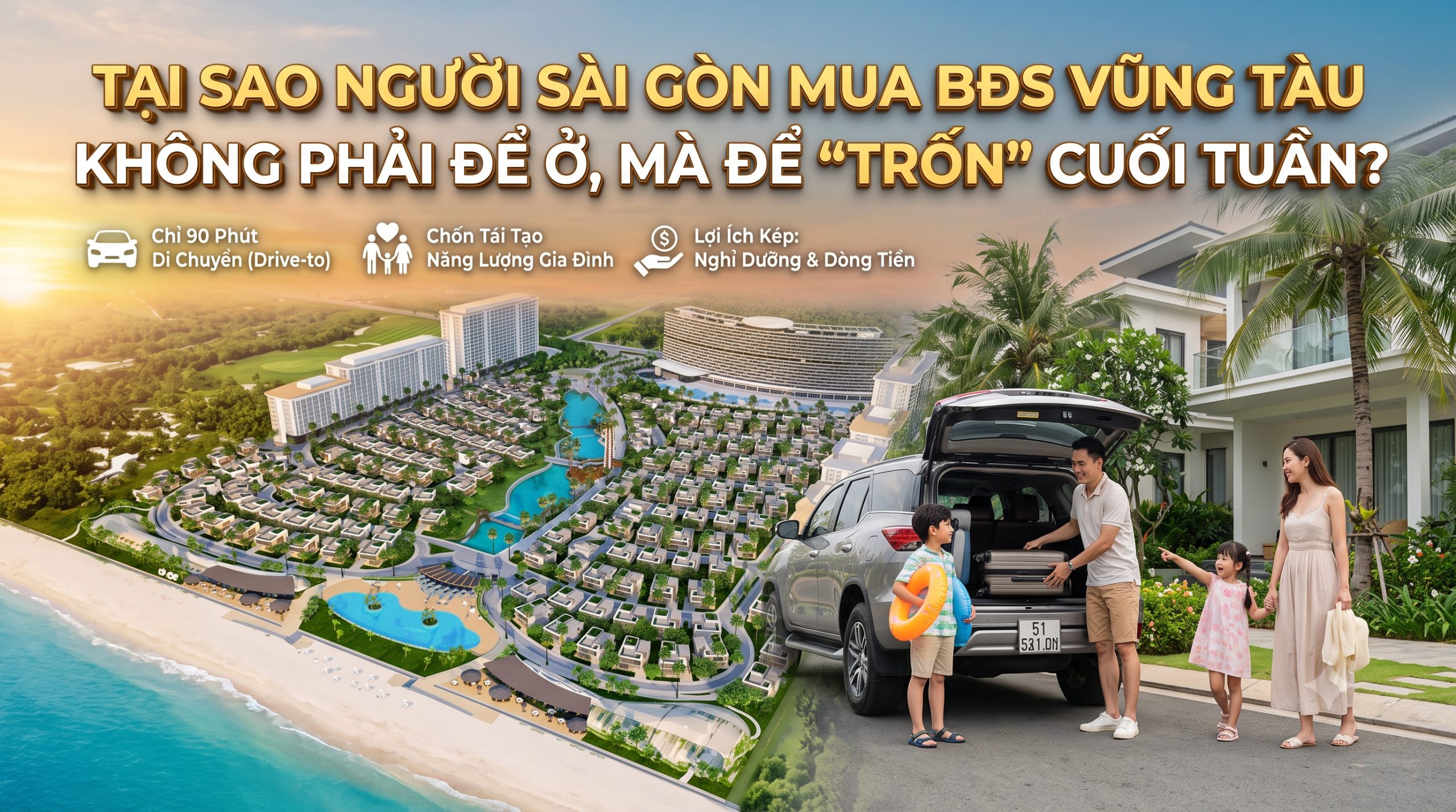 Sở hữu second-home không đơn thuần là mua một không gian nghỉ dưỡng cho gia đình